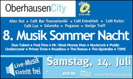 Feel Fine live erleben :: 8. Musik-Sommer-Nacht