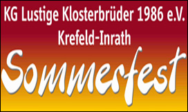 Sommerfest der KG Lustige Klosterbrüder 1986 e.V.