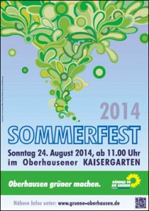 24.08.2014 - GRÜNES Sommerfest